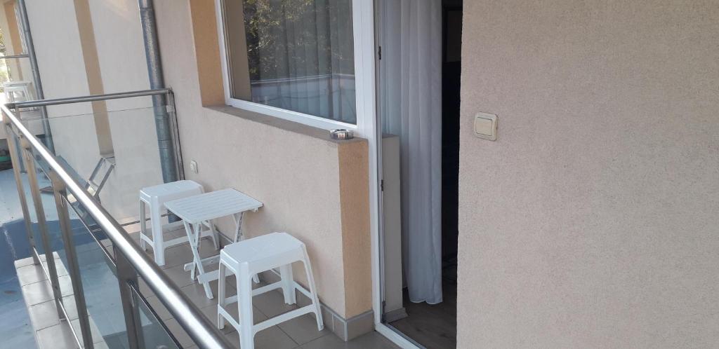 Balkón nebo terasa v ubytování Heat Complex Family Hotel