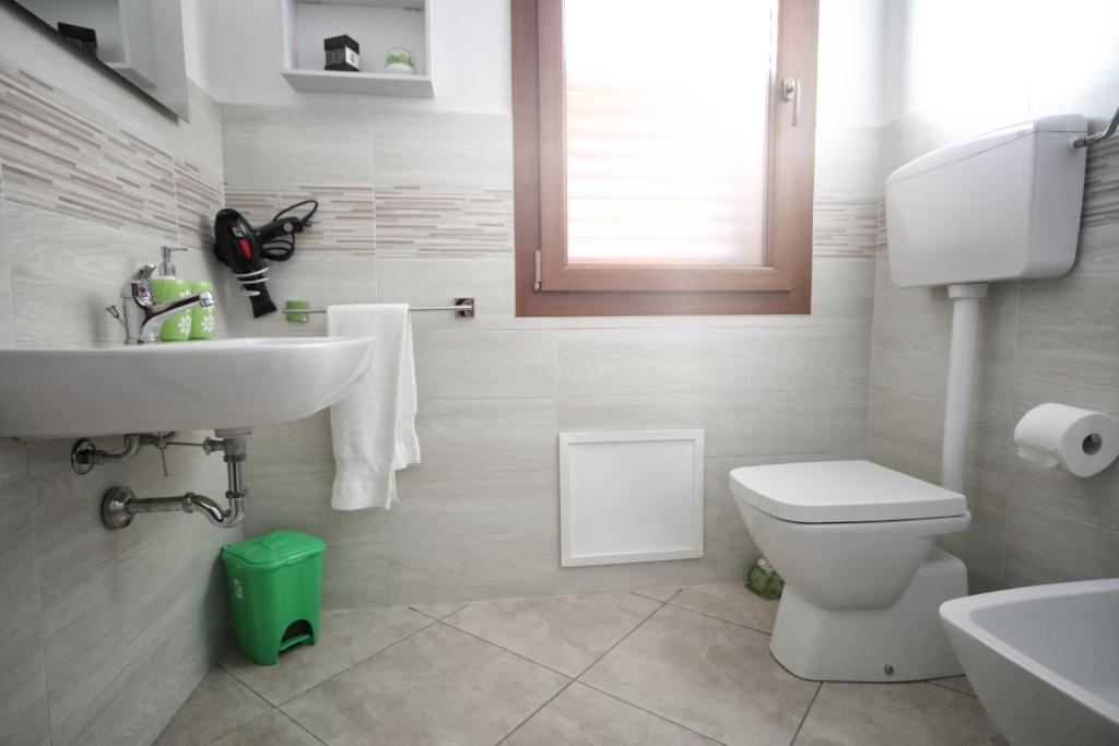 Koupelna v ubytování B&B Milena