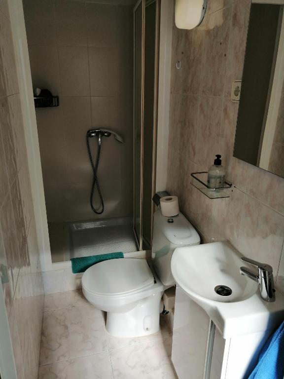 A bathroom at La Casa De La Tia