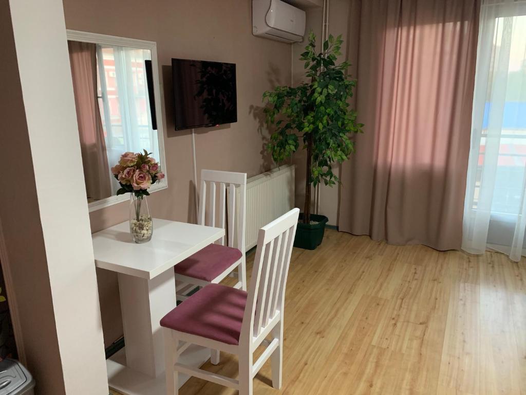 TV a/nebo společenská místnost v ubytování La Apartamento Centroom