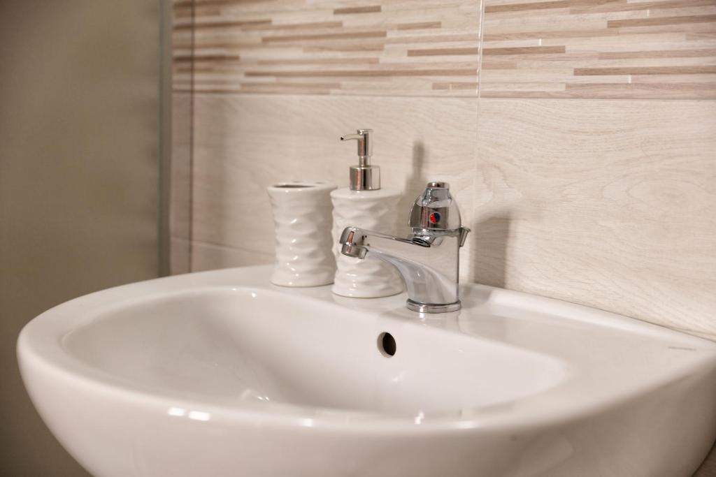 Koupelna v ubytování B&B Milena