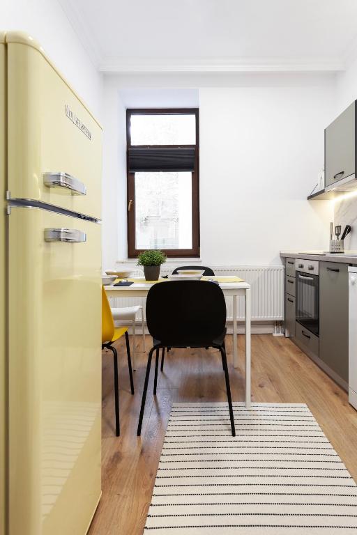 Kuchyň nebo kuchyňský kout v ubytování Martin Boutique Hotel