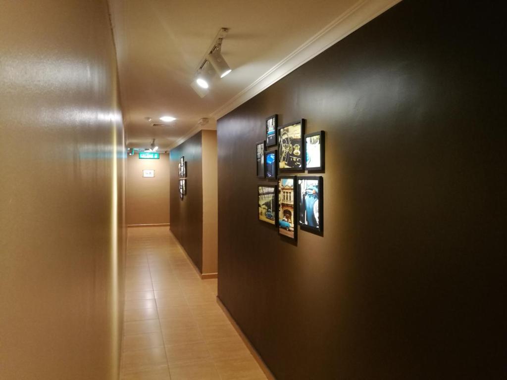 TV a/nebo společenská místnost v ubytování Grandpa Hotel
