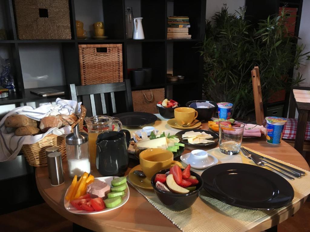 Jídlo v apartmánu nebo okolí