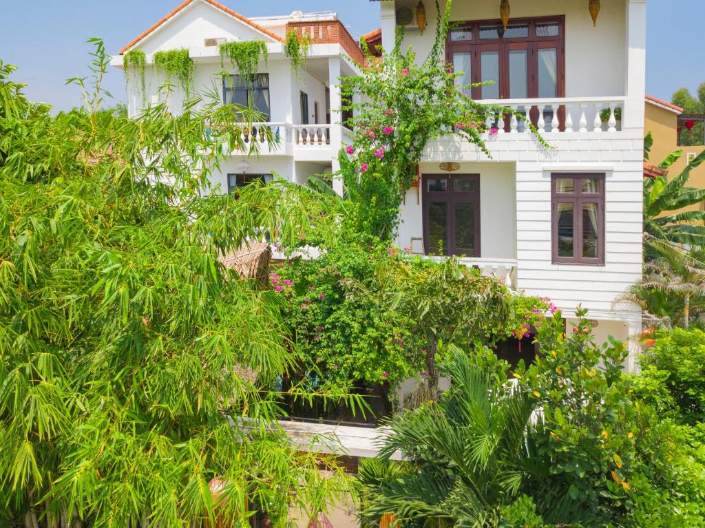Zahrada ubytování Hoi An Rustic Villa