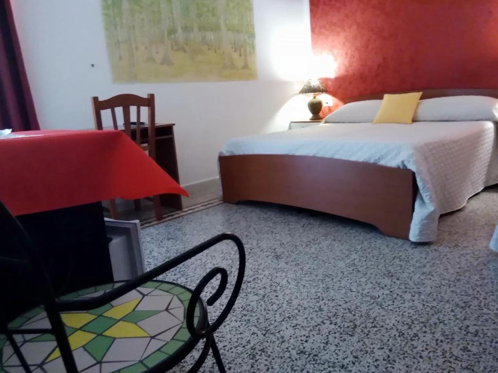 Posteľ alebo postele v izbe v ubytovaní B&B Vico Vacanze
