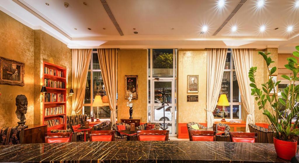 Posezení v ubytování Dvorak Spa & Wellness