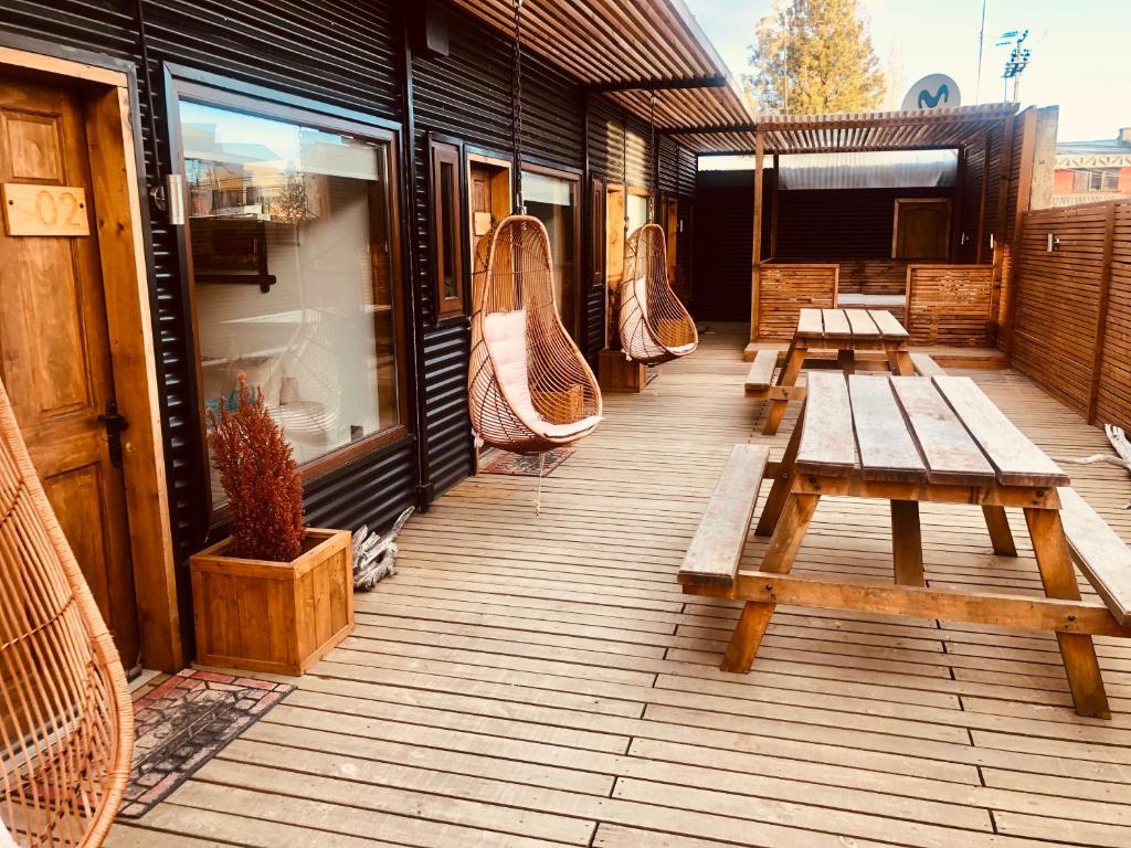Patio nebo venkovní prostory v ubytování DT Loft