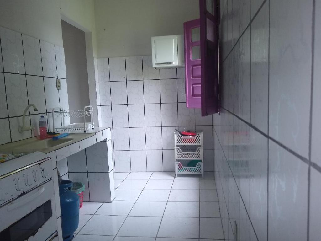 Kuchyň nebo kuchyňský kout v ubytování Residencial Ravasco
