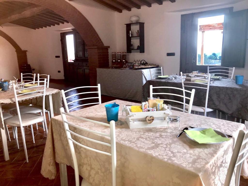 Restaurace v ubytování Agriturismo podere Casano