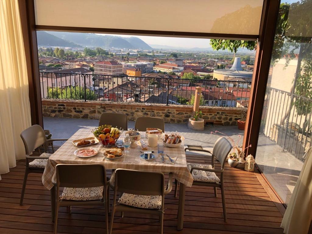 Balkón nebo terasa v ubytování B&B ALLE SCALETTE