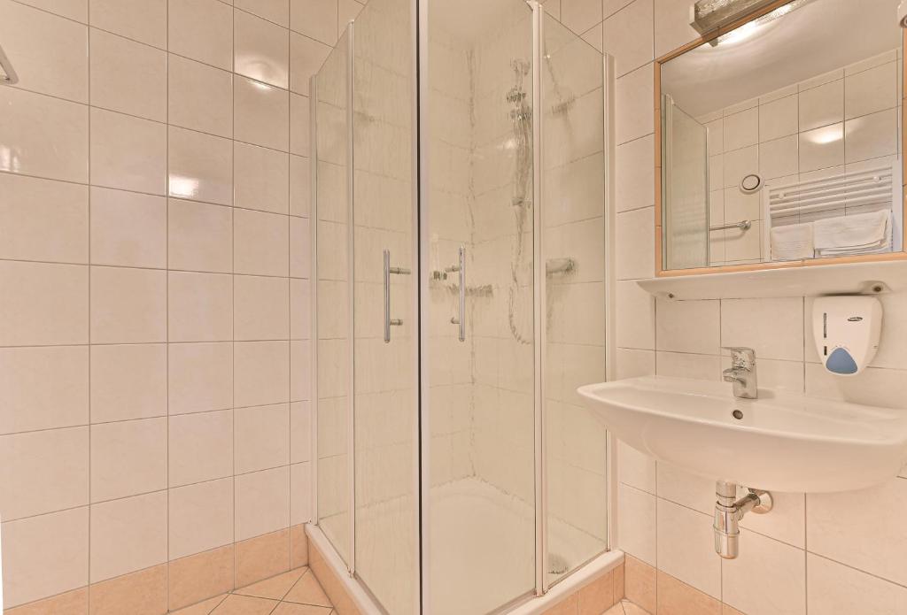 Kúpeľňa v ubytovaní Gasthof Neuwirt