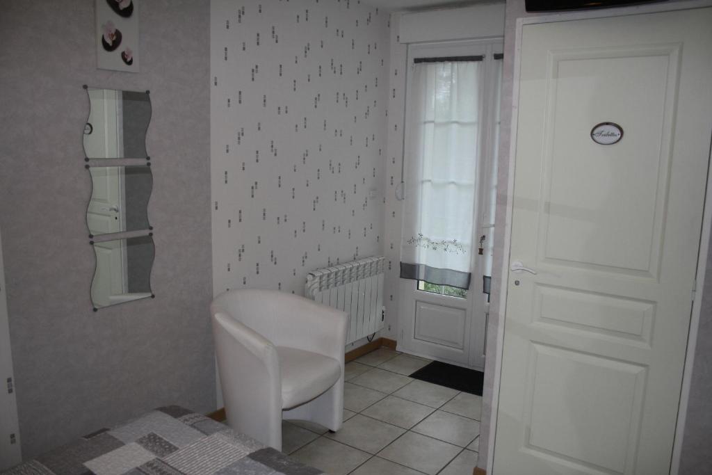 Koupelna v ubytování Chambres d'Ault