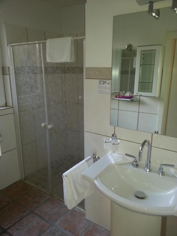 Koupelna v ubytování Hotel Alte Straßenmeisterei
