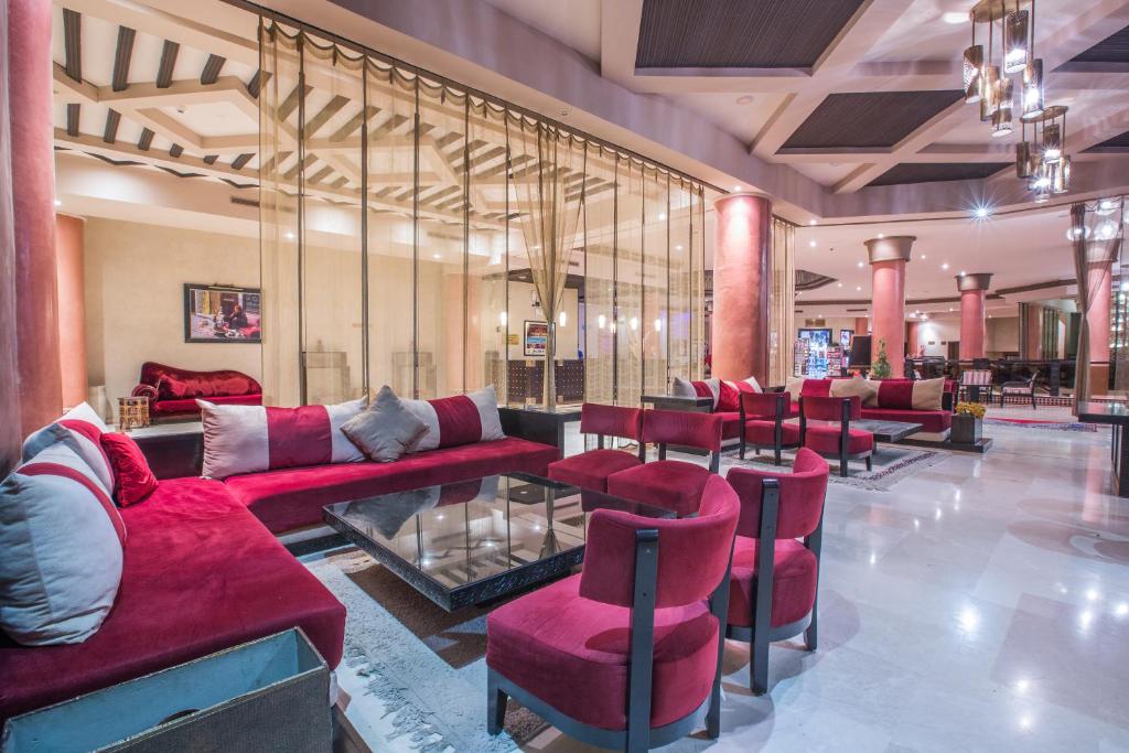 Posezení v ubytování Zalagh Kasbah Hotel & Spa