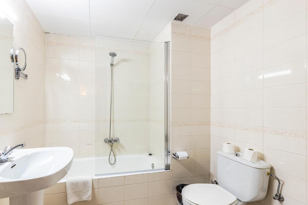 Koupelna v ubytování Apartamentos Turisticos Poblado