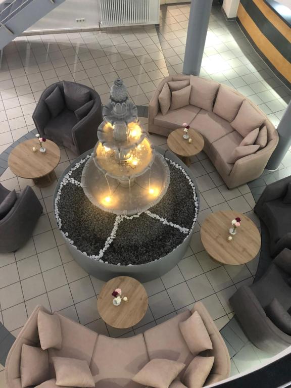 Posezení v ubytování A&M Hotel Barsinghausen