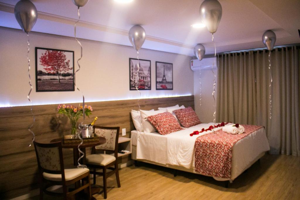 Postel nebo postele na pokoji v ubytování Hotel Ferraz