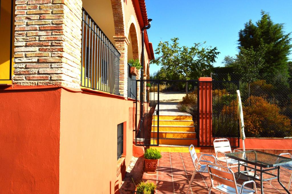 Balkón nebo terasa v ubytování Casa Rural ¨La Noria Olaya¨