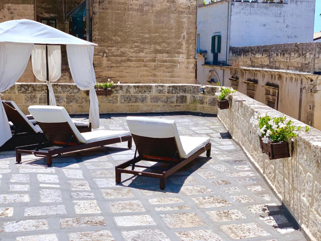 Balkón nebo terasa v ubytování Dimora San Biagio Suites&Apartment