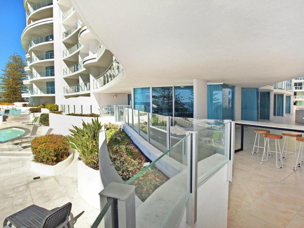 Balkon oz. terasa v nastanitvi Sirocco 201