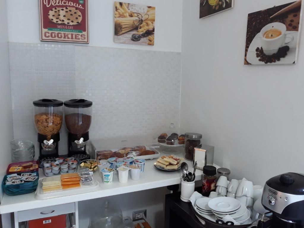Jedlo v ubytovaní bed & breakfast alebo blízkom okolí