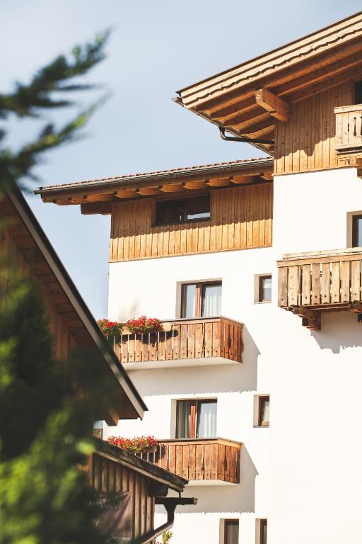 Balkón nebo terasa v ubytování Der Dolomitenhof - Tristach