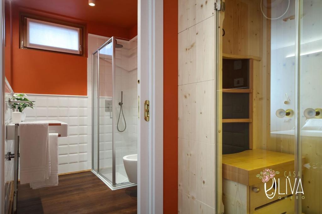 Koupelna v ubytování Casa Oliva Quero