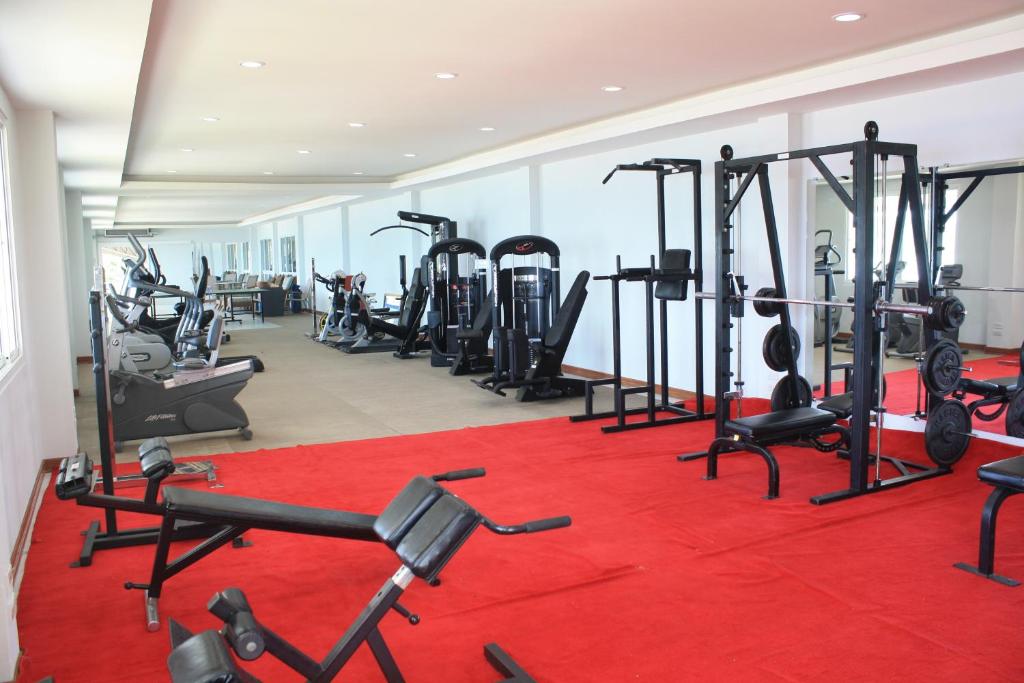 Fitness centrum a/nebo fitness zařízení v ubytování The Aiyapura Koh Chang