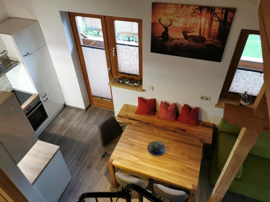 Posezení v ubytování Appartement Reindl
