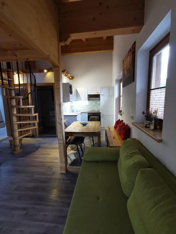 Posezení v ubytování Appartement Reindl