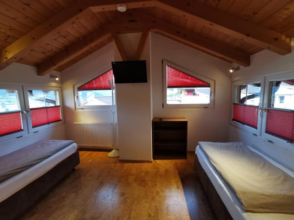 Postel nebo postele na pokoji v ubytování Appartement Reindl