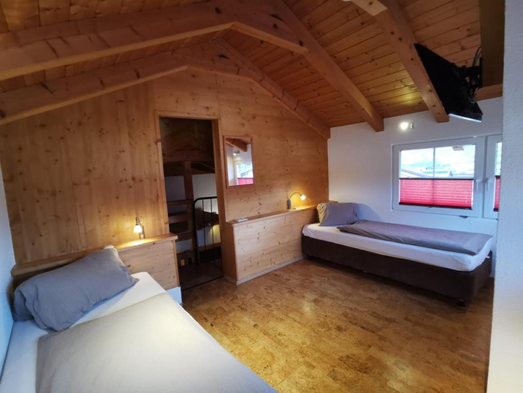 Postel nebo postele na pokoji v ubytování Appartement Reindl