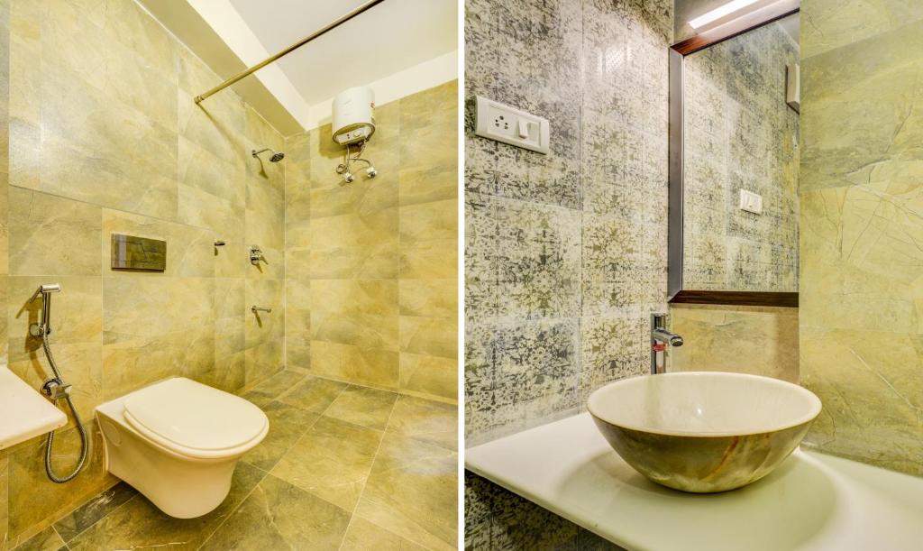 Koupelna v ubytování Itsy Hotels Mirra