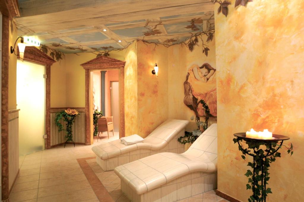 Lázně a/nebo wellness v ubytování Vital Resort Mühl