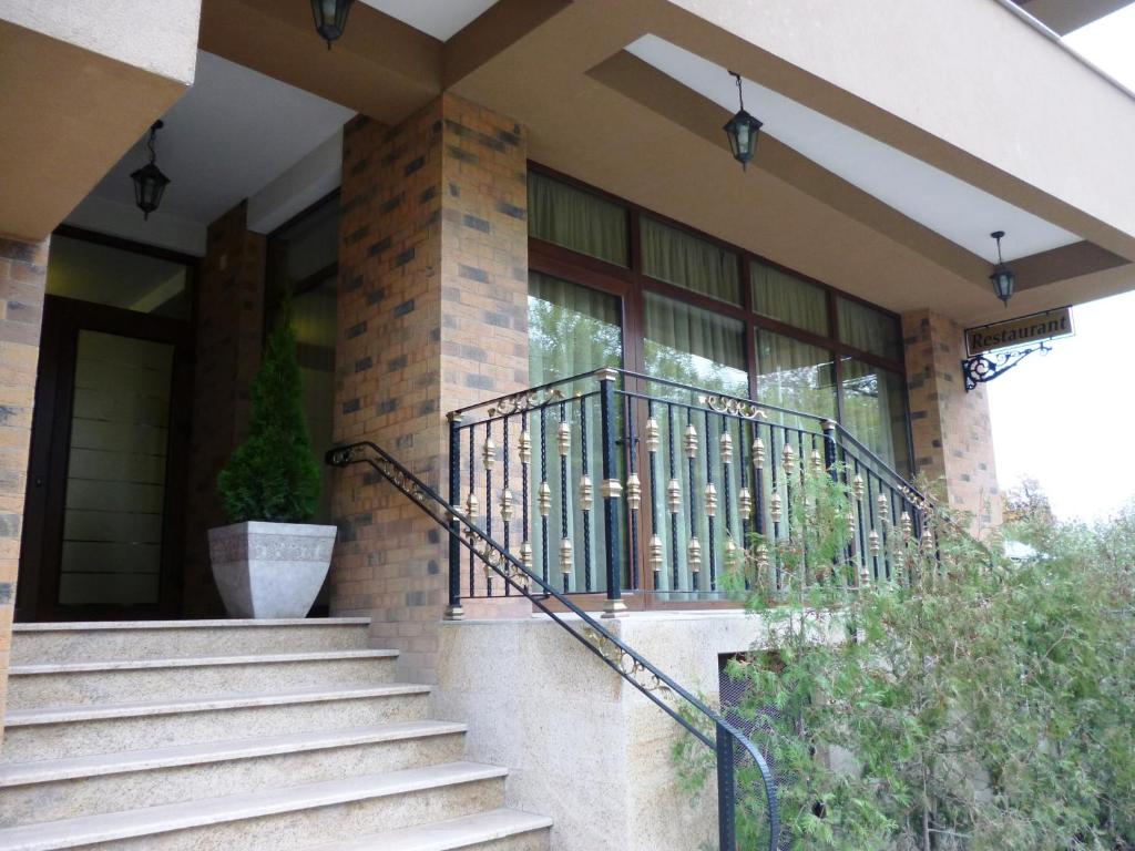 Balkón nebo terasa v ubytování Hotel Residenz