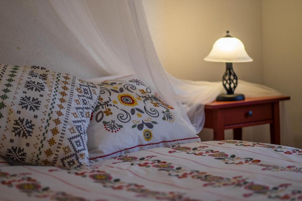 Postel nebo postele na pokoji v ubytování Holiday Home Blue Ivy
