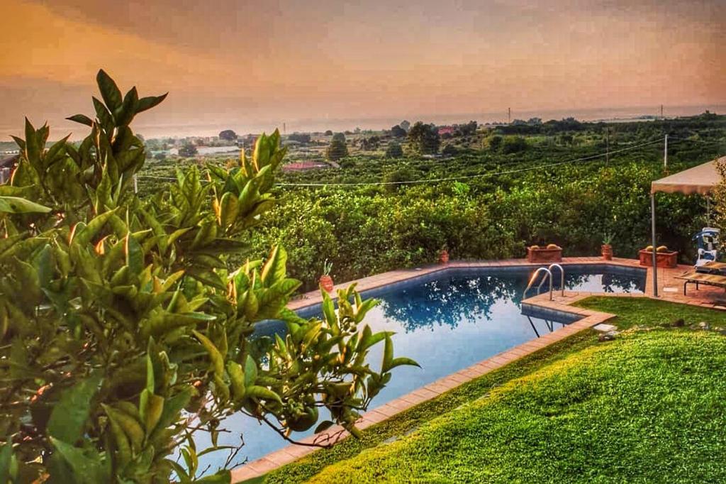 The swimming pool at or close to Borgo degli Aranci