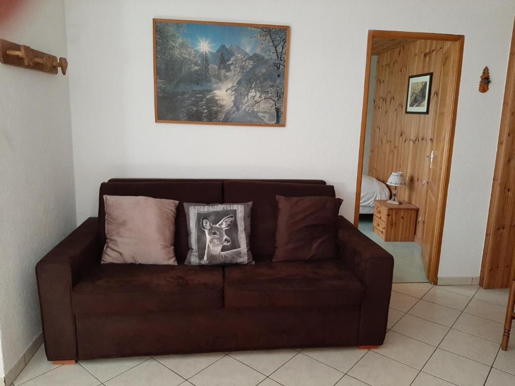Posezení v ubytování Gîte Les Grands Champs