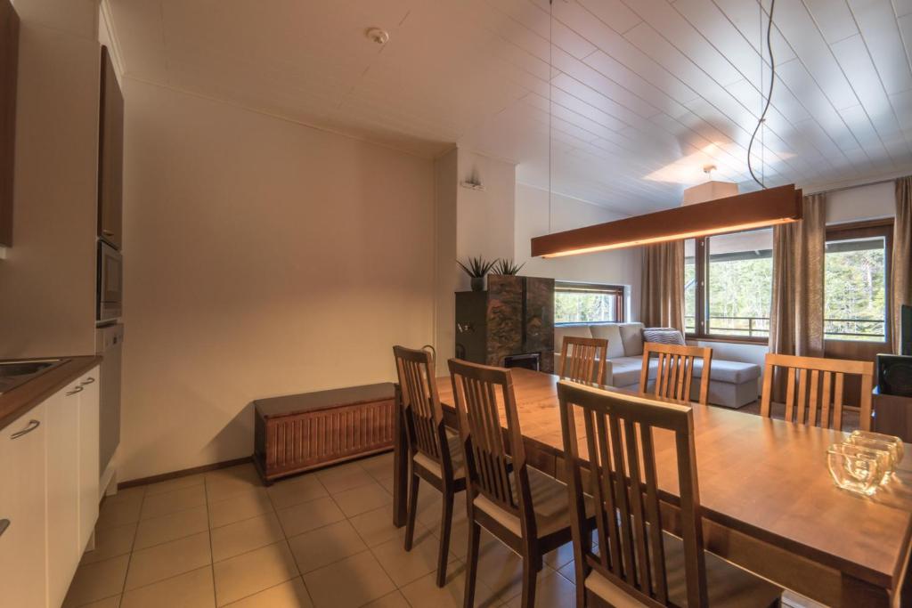 Posezení v ubytování Villa Ylläs 301