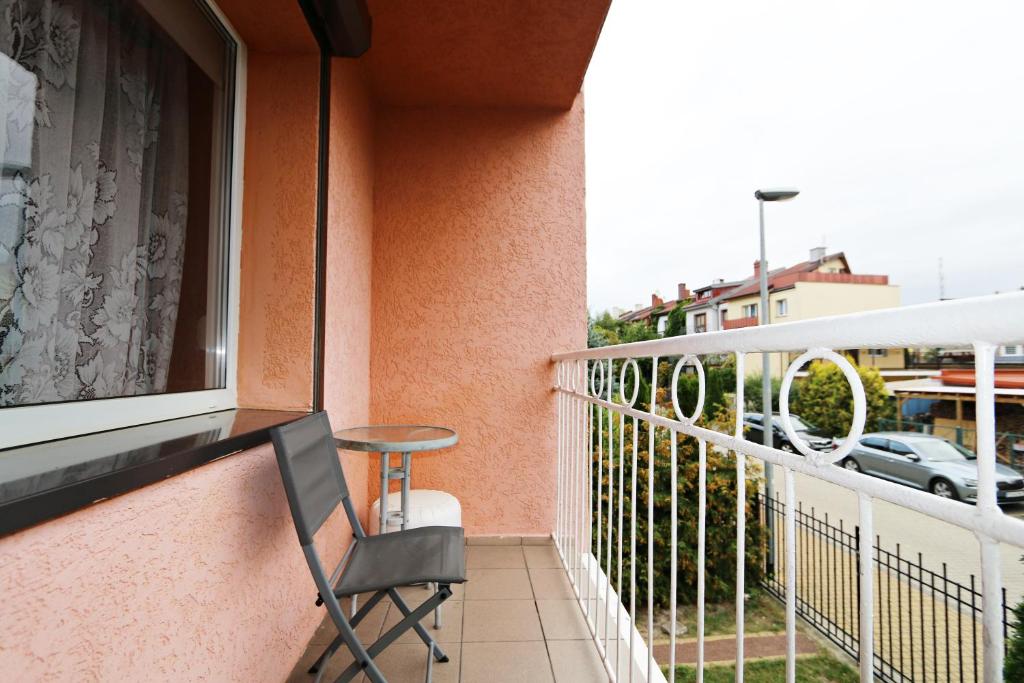 Balkón nebo terasa v ubytování Villa Joanna