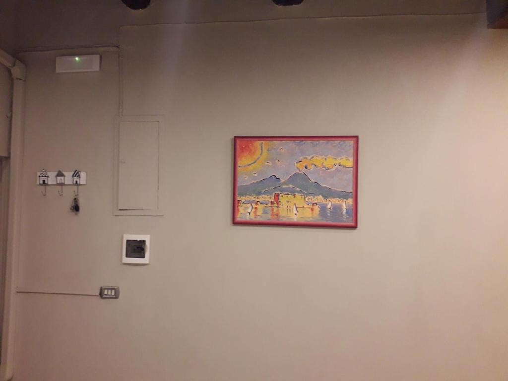 ナポリにあるMini Loftの壁画