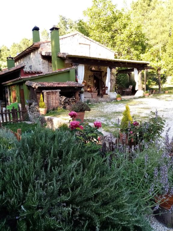 A garden outside Hotel Rural El Marquesito Antigua Casa Carmela