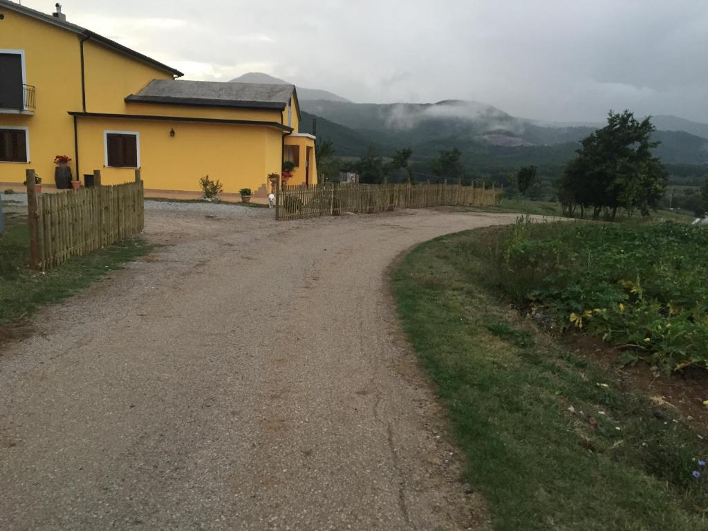 Paesaggio naturale nelle vicinanze del bed & breakfast