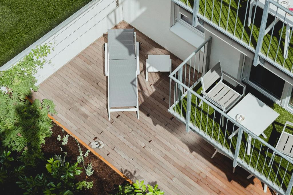 Balkón nebo terasa v ubytování Oliver Apartments | contactless check-in