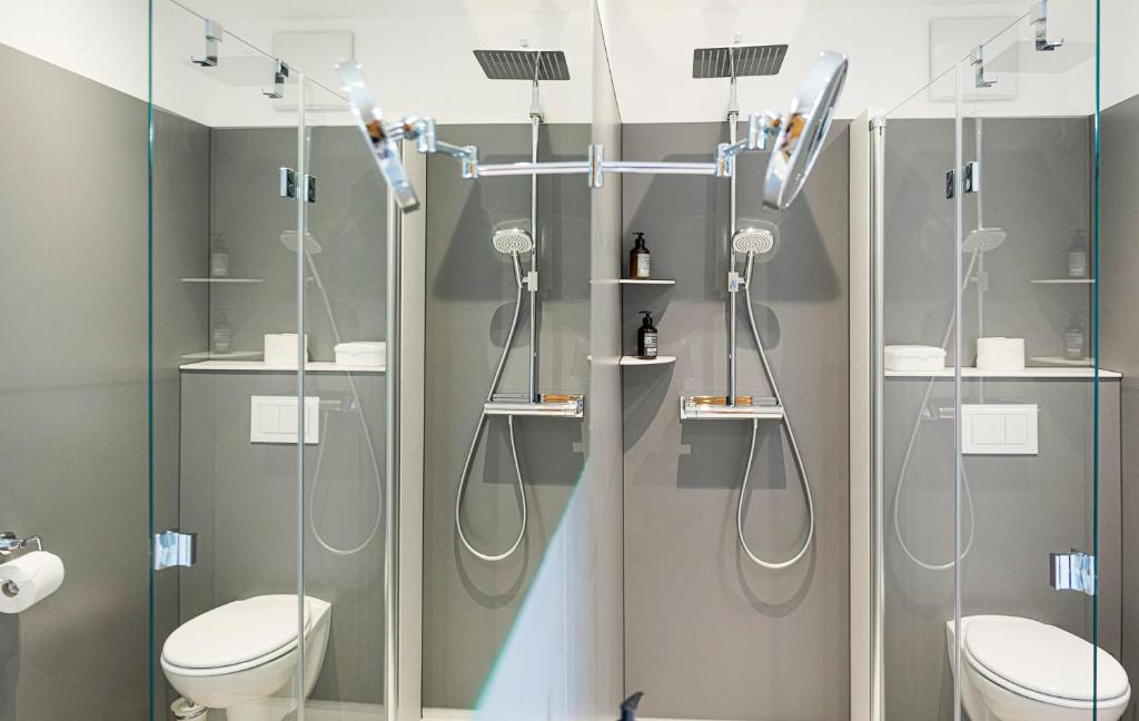 Kúpeľňa v ubytovaní Ferienwohnung Bad Aussee
