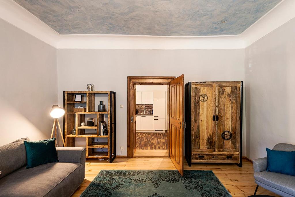 Posedenie v ubytovaní Ferienwohnung Bad Aussee