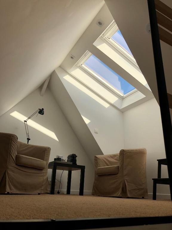 Posezení v ubytování B&B Calis