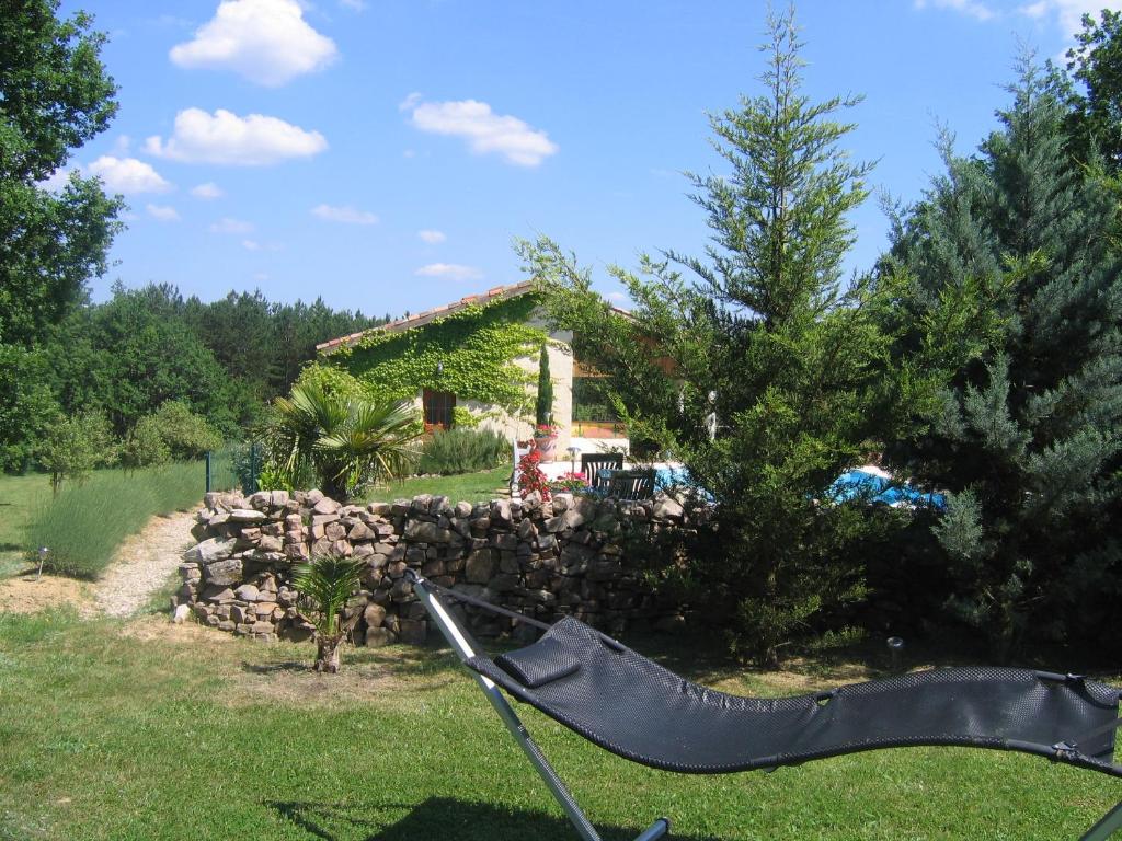 Zahrada ubytování La Maison Jaune