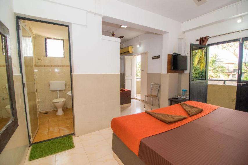 Koupelna v ubytování Travo Suites Panjim